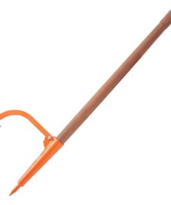 VEVOR Heavy Duty Log Peavey с деревянной ручкой диаметром 118 см, открывающимся диаметром 46 см, устойчивым к ржавчине бревенчатым домкратом и крючком для подъема и прокатки