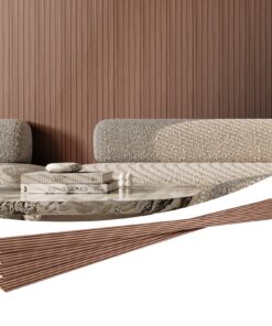 Акустические настенные панели VEVOR WPC, 8 шт., 245 x 16,5 см, дизайн предкрылков из серого дуба для современного интерьера, шумоподавление и простая установка