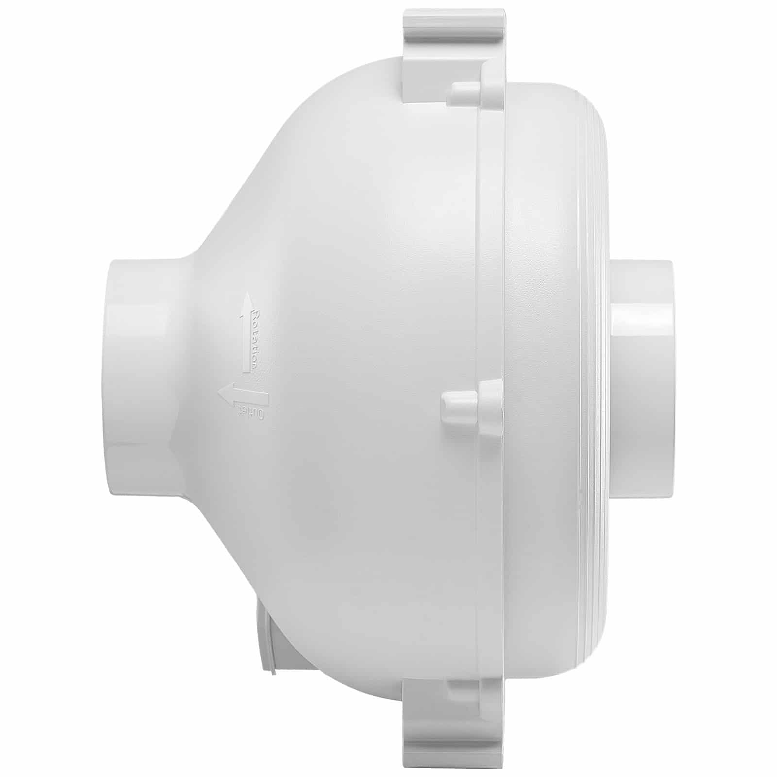 VEVOR Radon Mitigation Fan Kit 4 to 8.9 cm, 260 CFM Quiet Inline Duct Fan with Pressure Gauge, Waterproof for Indoor/Outdoor Use — изображение 11
