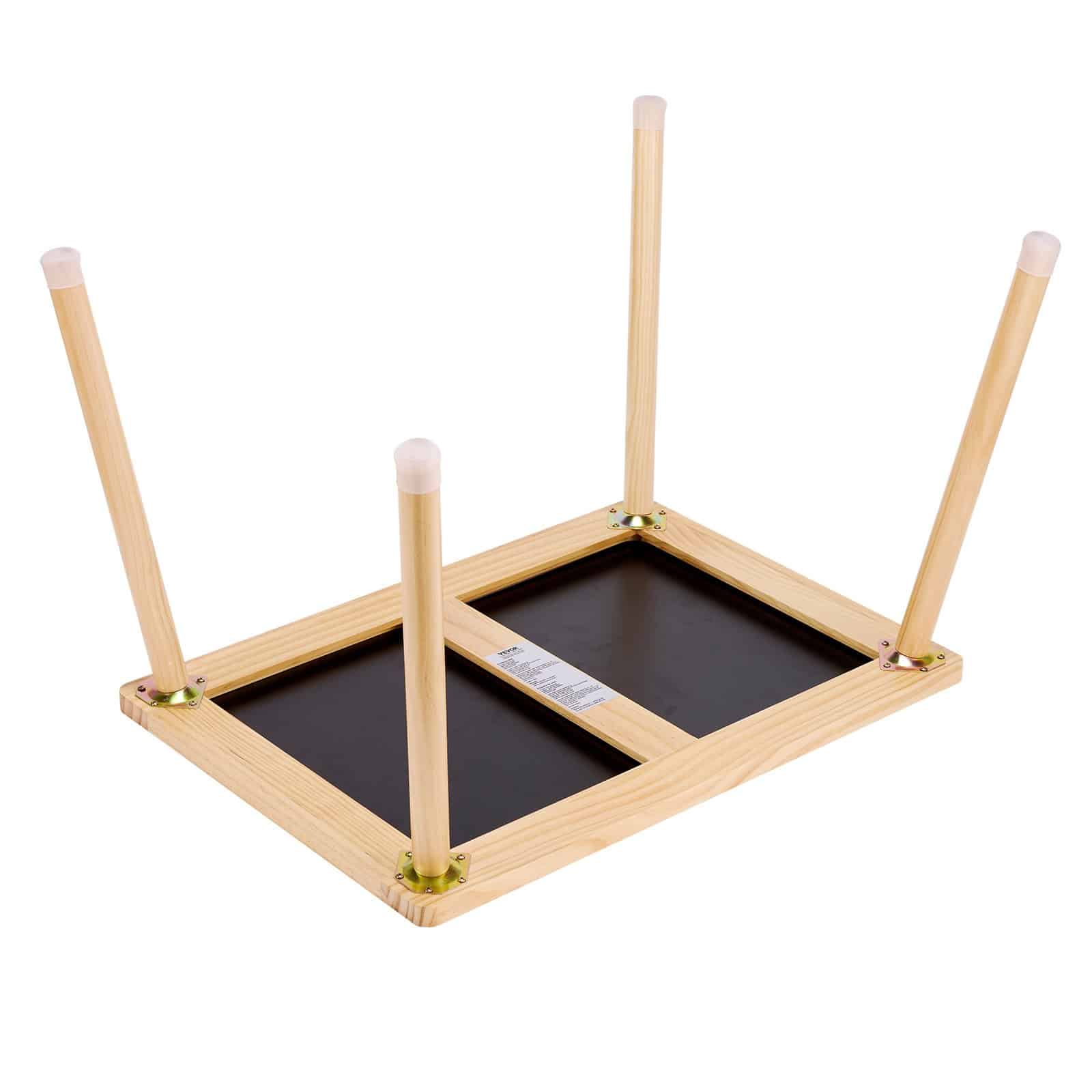 VEVOR Wooden Sensory Table for Toddlers, 81.5x60x50.5 cm, Double-Sided Activity Table for Indoor/Outdoor Play & Learning - Зображення 12
