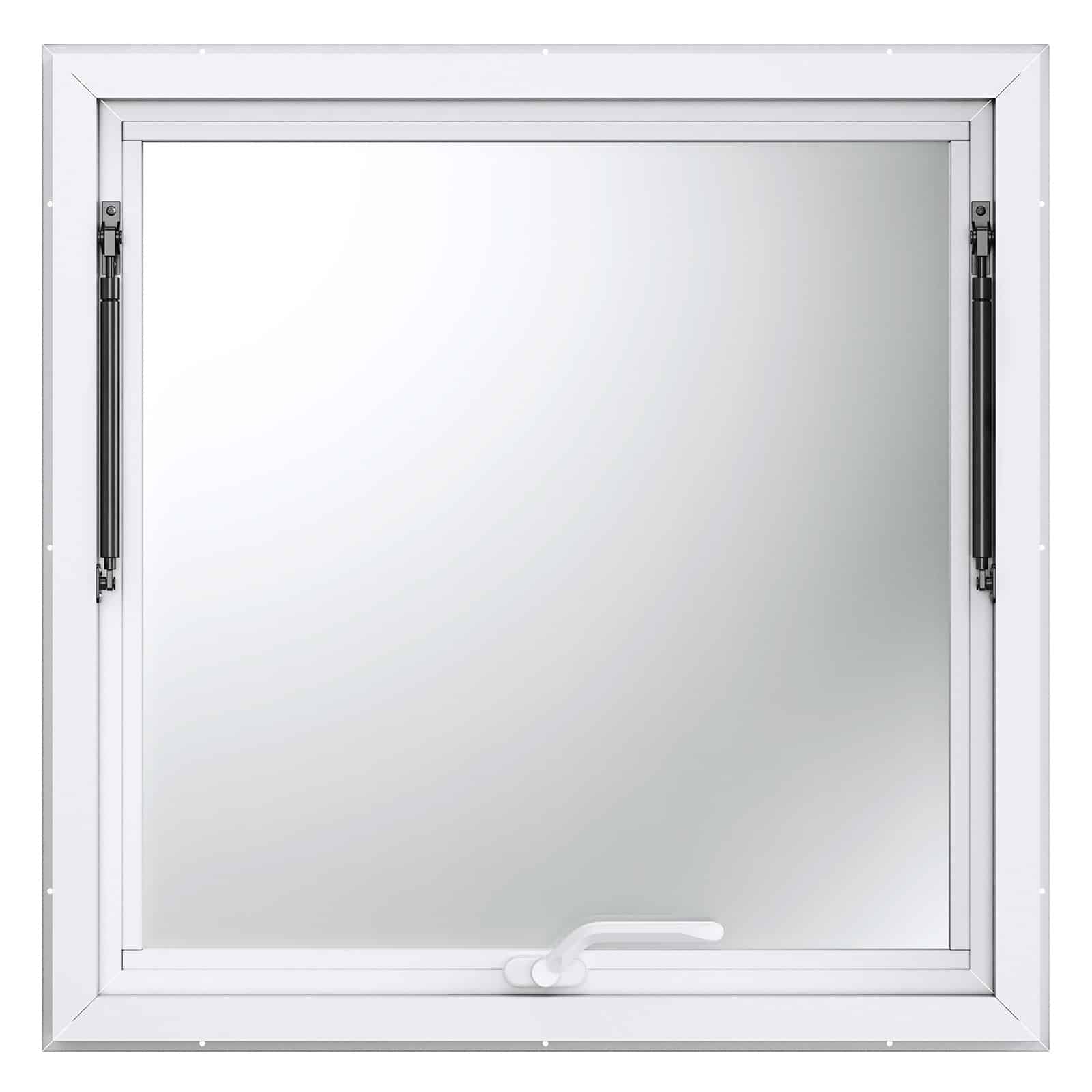 VEVOR 91x91 cm Aluminum Concession Window with Awning, Lock & Hydraulic Rods for Food Trucks & Trailers - Image 11