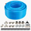 VEVOR 91.4m x 19mm HDPE-Aluminum Air Compressor Line Kit – Leak-Proof, Pressure-Resistant Piping System for Garages & Workshops