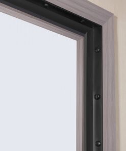 VEVOR 6.1m Garage Door Top & Side Seal Strip, TPE Weatherproofing with Adhesive & Screws, Universal Fit, Black