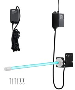 VEVOR 25Вт 43см УФ очищувач повітря HVAC з магнітним кріпленням, UVC очищувач котушки для повітропроводів, 1 запасна лампа