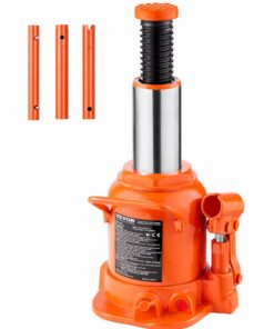 VEVOR 20 Ton Hydraulic Bottle Jack, 170–320 mm Lift Range, 3-Section Handle for Cars, Trucks, RVs, Auto Repair & Industrial Use