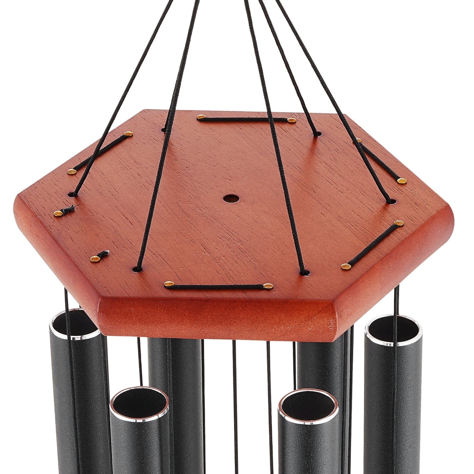 VEVOR 152 cm Deep Tone Wind Chimes with 6 Aluminum Tubes, Bronze Outdoor Memorial Wind Chime for Garden, Patio, Porch - Image 12