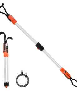 VEVOR 2300LM Rechargeable LED Underhood Work Light, 6000mAh, Foldable, Cordless, with Hooks, for Car Repair & Garage Use