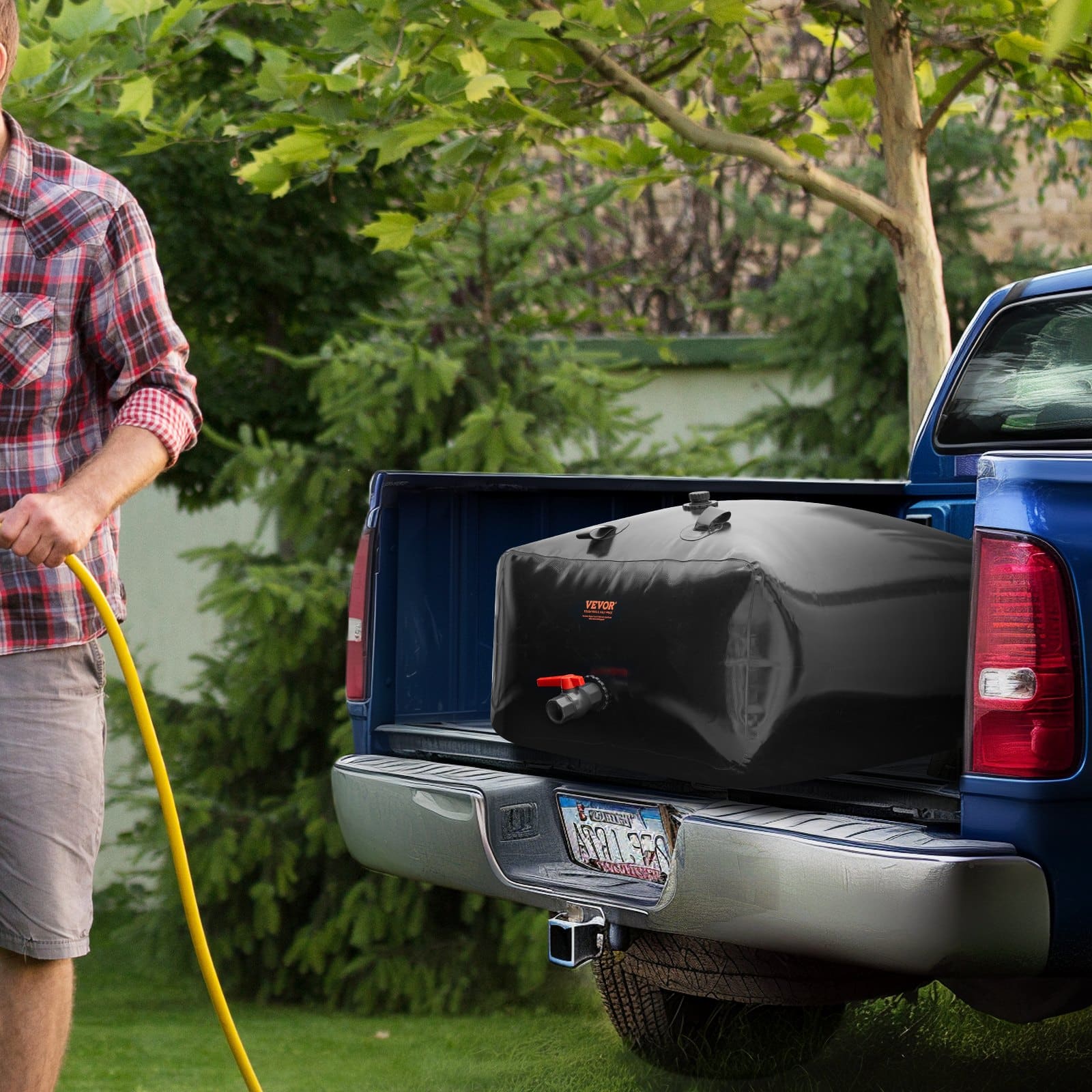 VEVOR 330L Collapsible PVC Water Storage Bladder – Fire-Resistant, Portable Tank for Camping, RV, Garden Irrigation & Emergency Use — изображение 8