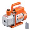 VEVOR 217 л/хв вакуумний насос HVAC, 5 Па одноступеневий роторний, для R134a R22 R410a, обслуговування авто кондиціонера з олією