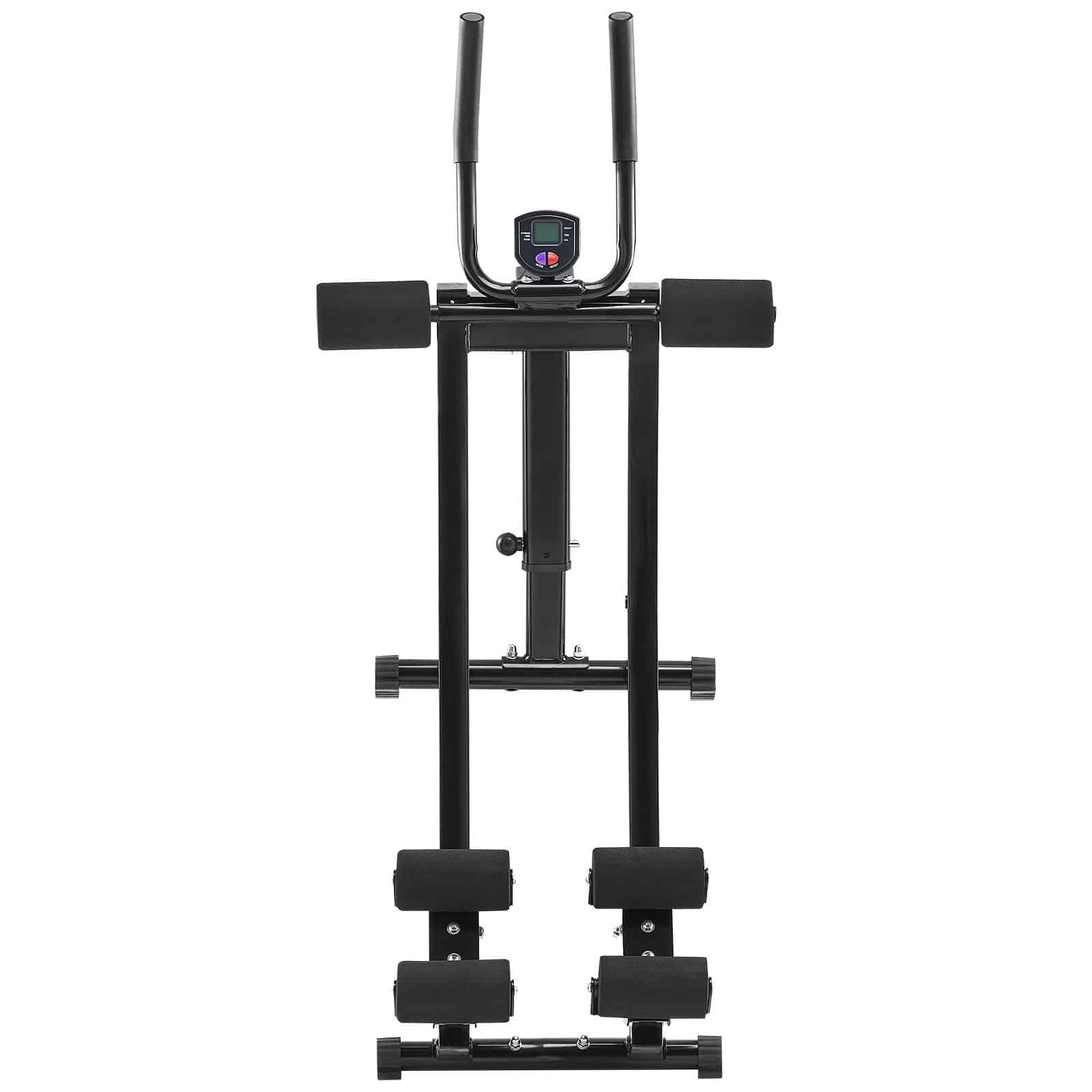 VEVOR Foldable Ab Cruncher with Dual Tracks, Adjustable Core Trainer for Home Gym, 200kg Capacity, 16 Resistance Levels - Зображення 11