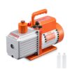 VEVOR 2-ступенева роторна вакуумна помпа 533 л/хв для систем HVAC R134a R22 R410a, обслуговування авто кондиціонерів, дегазація смоли