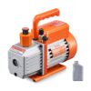 VEVOR 233 L/min Single-Stage Rotary Vane Vacuum Pump Kit with Oil, for HVAC R134a R22 R410a Systems, Auto AC & Resin Degassing