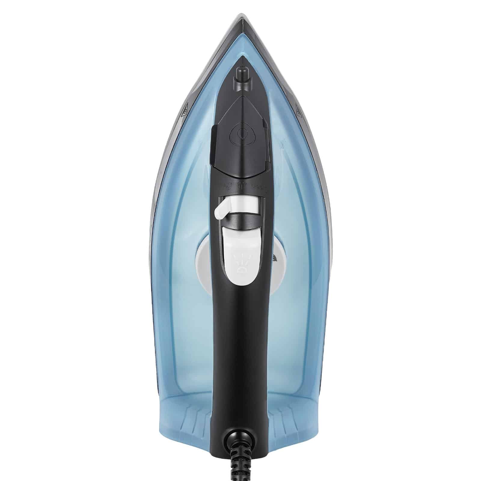 VEVOR 1600W Steam Iron with PTFE Soleplate, Auto Shut-Off, Anti-Drip, 180g/min Steam Boost, 4 Temp Settings, Self-Clean - Pilt 12