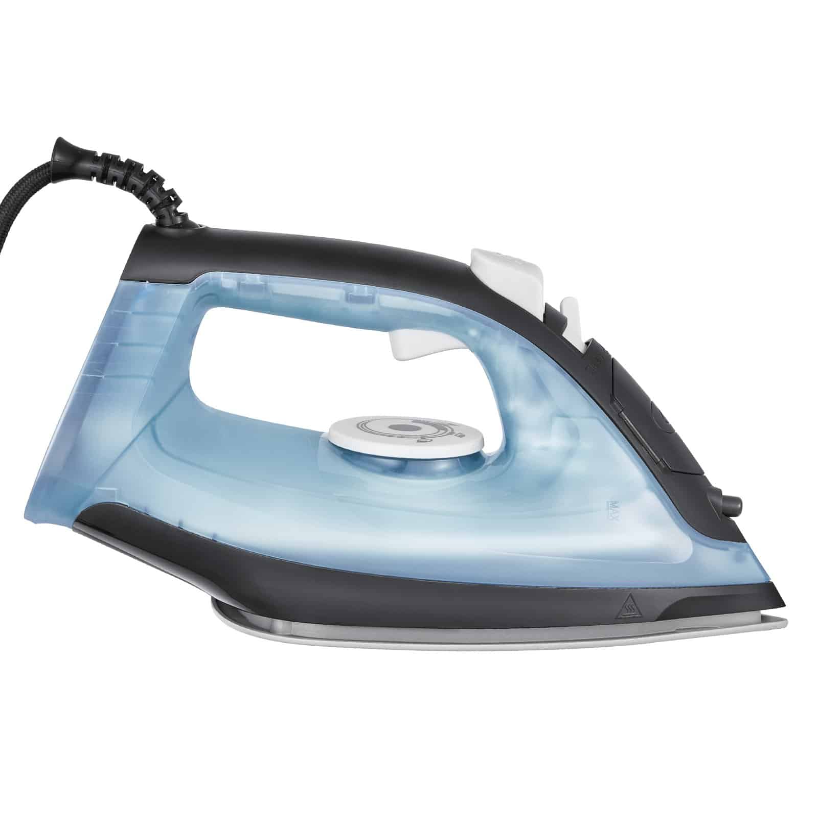 VEVOR 1600W Steam Iron with PTFE Soleplate, Auto Shut-Off, Anti-Drip, 180g/min Steam Boost, 4 Temp Settings, Self-Clean - Pilt 9