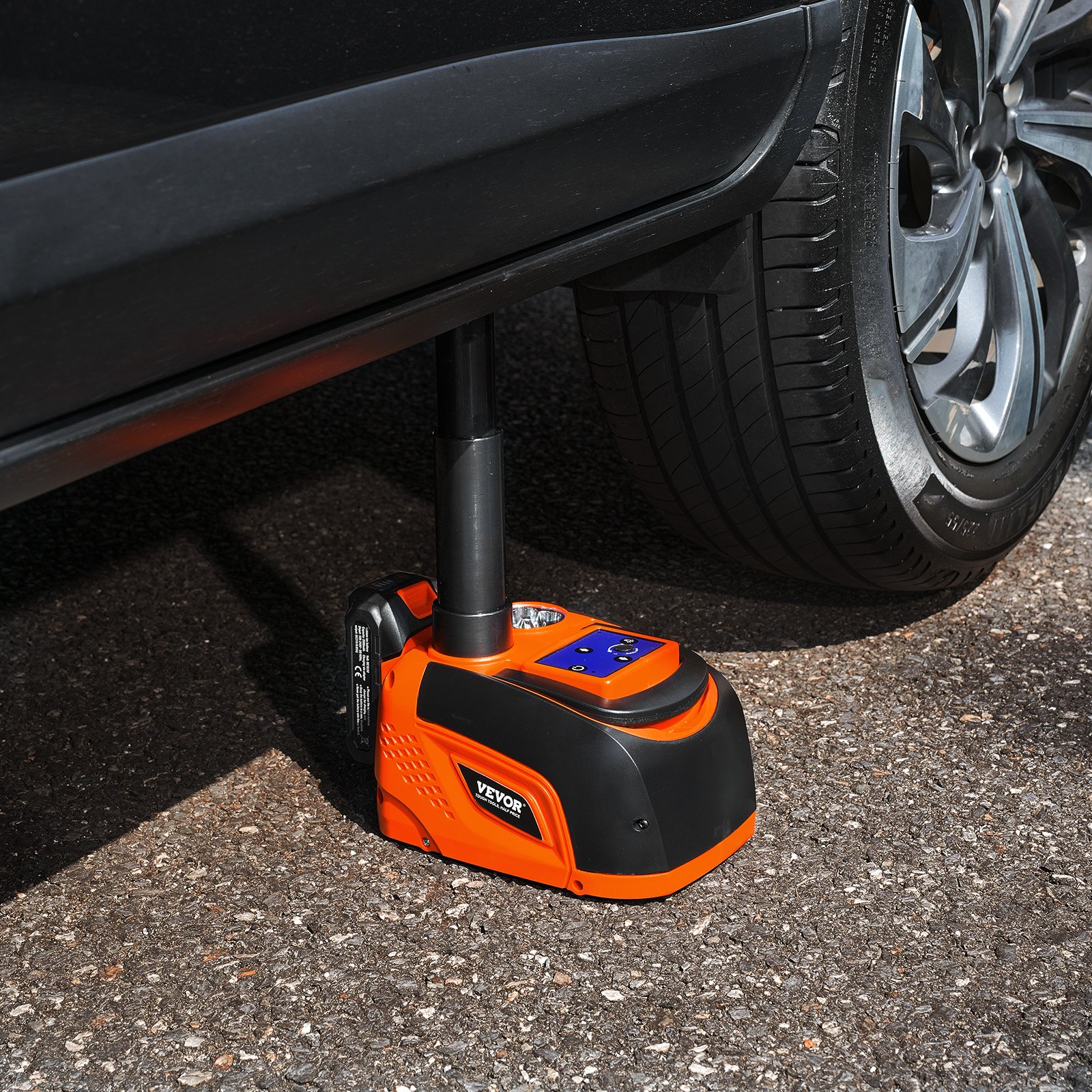 VEVOR 5 Ton Electric Car Jack with LED Light & Remote, 160-450 mm Lift Range, Wireless Portable Jack for SUV, Sedan, Truck — изображение 8