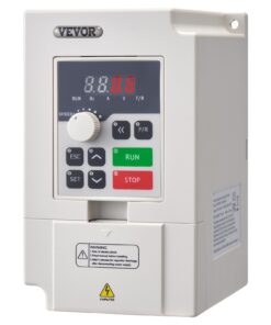 VEVOR 2.2kW 3HP 3-Phase AC 380V Variable Frequency Drive, 0–2000Hz Output, VFD Inverter for Spindle Motor Speed Control