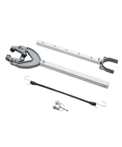 VEVOR Adjustable Transom Saver 61–91 cm for Outboard Motors up to 100HP, Rust-Resistant, Fits Roller & Trailer, Easy Install