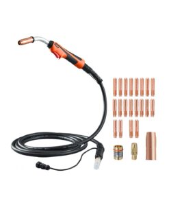 VEVOR MIG сварочный пистолет 250A с кабелем 4,5 м, совместим с Millermatic 200–252, для проволоки 0,8/0,9/1,2 мм