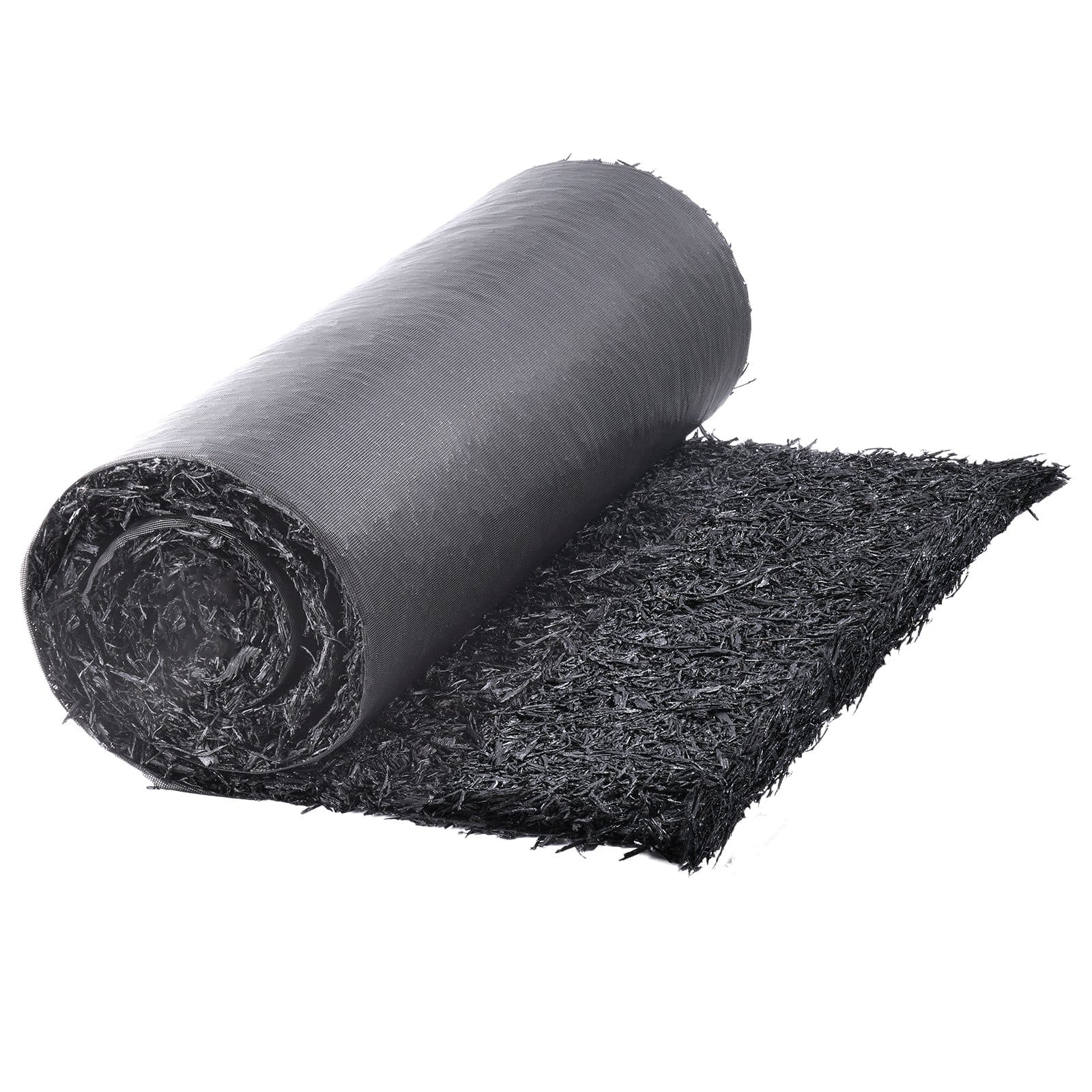 VEVOR Recycled Rubber Mulch Mat 244x56 cm – Black Garden Edging Barrier for Weed Control & Mud Prevention, Breathable & Durable — изображение 10