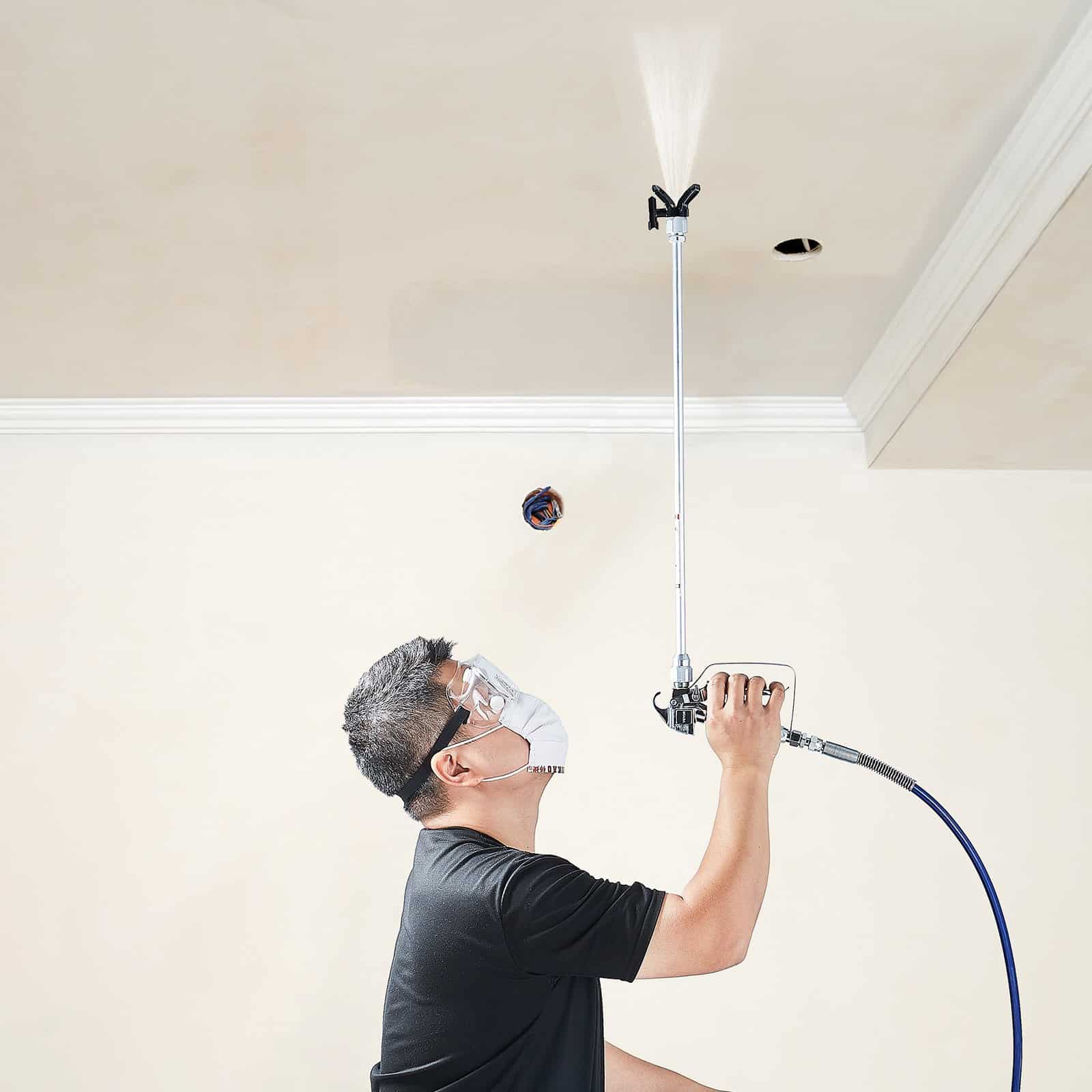 VEVOR Airless Paint Spray Gun Kit with Hose, 3600 PSI, 5 Nozzles, Filters, Swivel Joint & 30–60cm Extension Rods — attēls 8