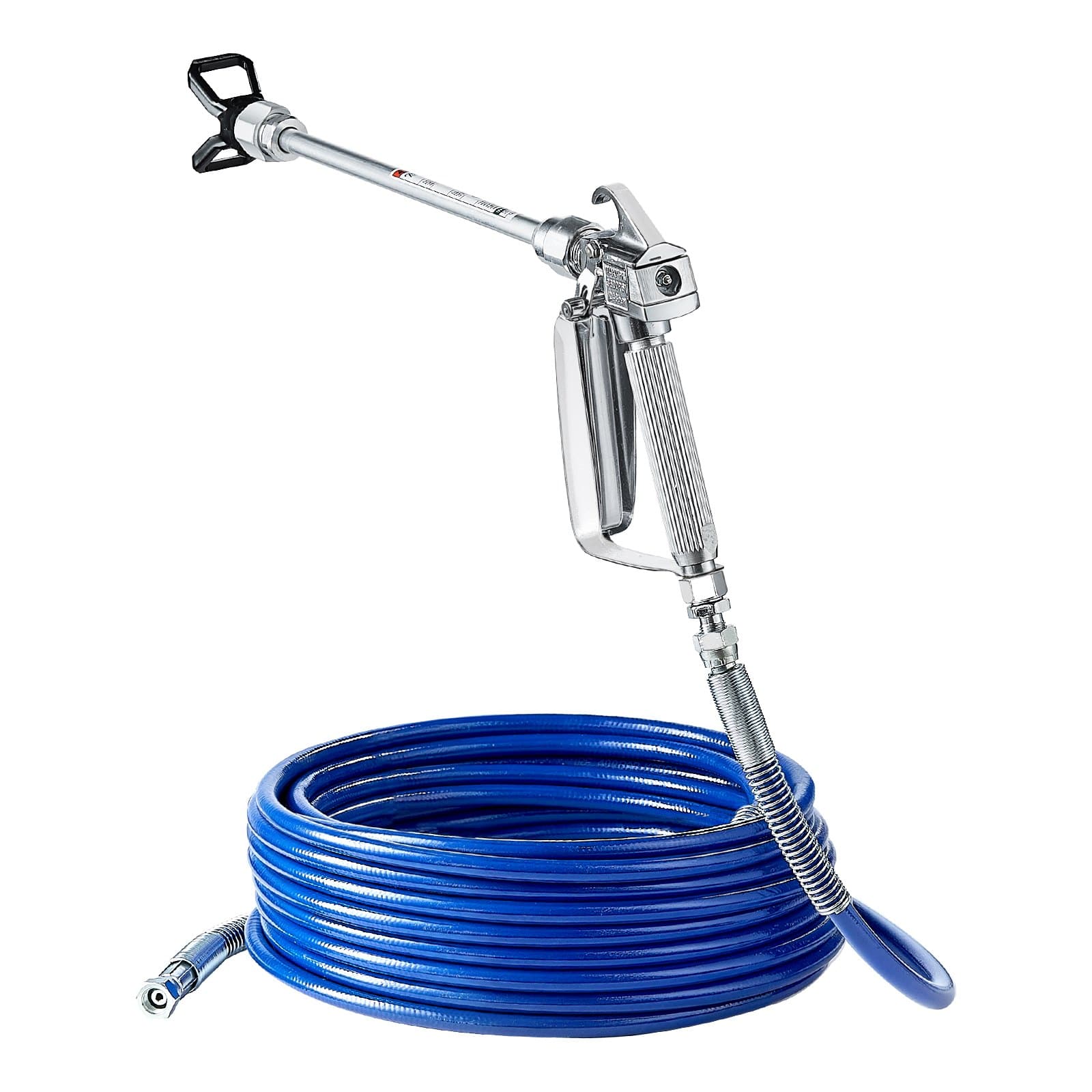 VEVOR Airless Paint Spray Gun Kit with Hose, 3600 PSI, 5 Nozzles, Filters, Swivel Joint & 30–60cm Extension Rods — attēls 10