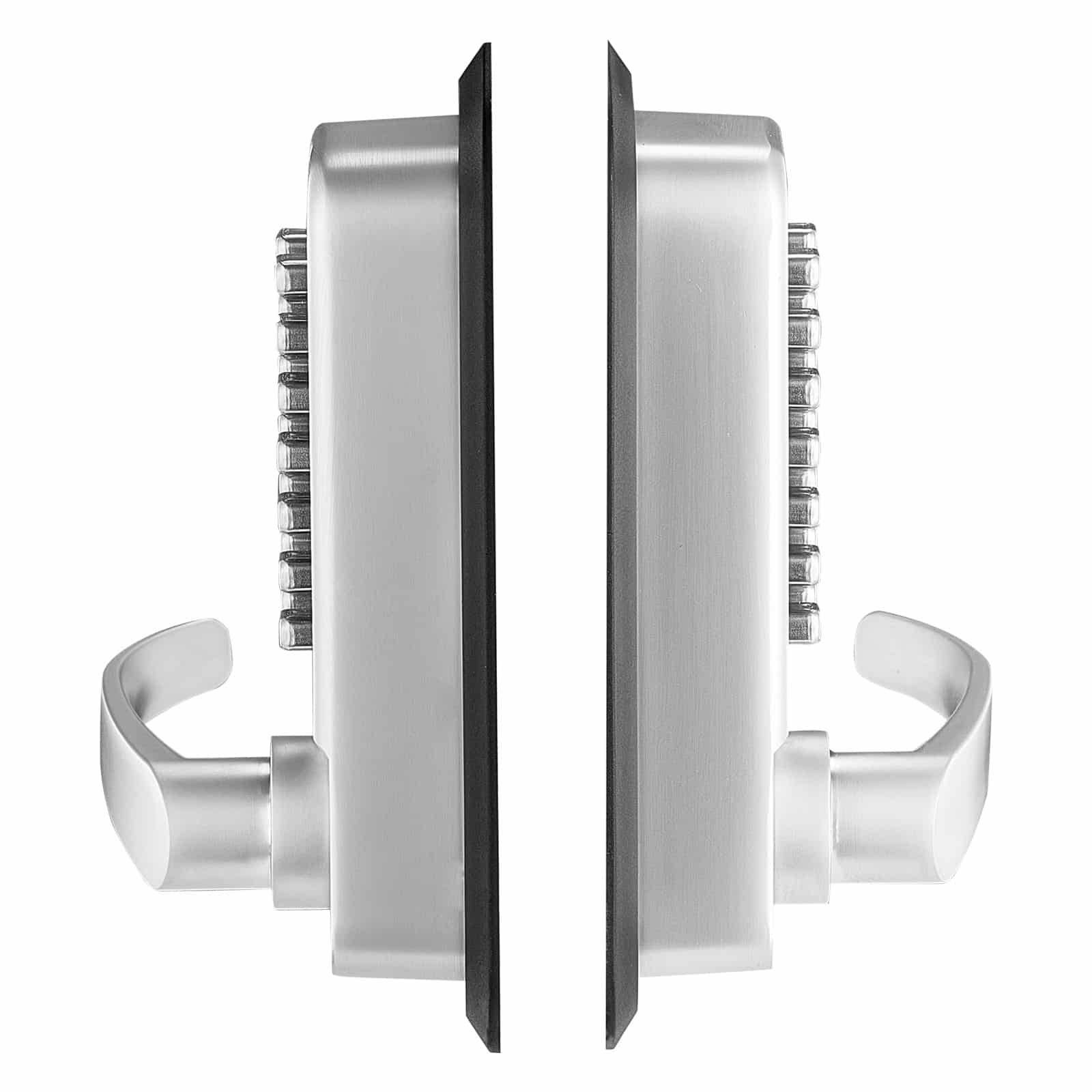 VEVOR Mechanical Keyless Door Lock with Handle, Double-Sided Waterproof Zinc Alloy Lock, Fits 35–65 mm Doors, Silver — изображение 12