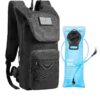 VEVOR Tactical Hydration Backpack with 3L TPU Bladder, 18L Waterproof Molle Pack for Hiking, Running, Cycling, Camping
