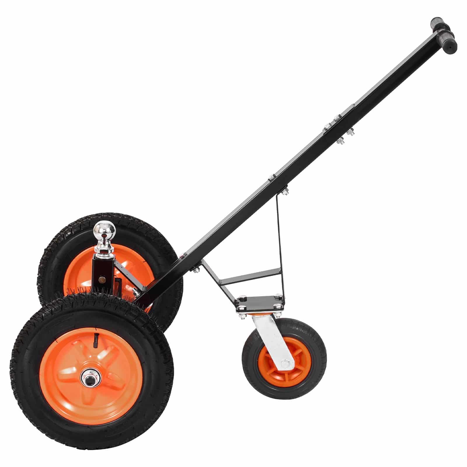 VEVOR Trailer Dolly 544 kg Capacity, Carbon Steel Tow Mover with 50 mm Ball, 38.6 cm Pneumatic Tires for RV & Boat Trailers