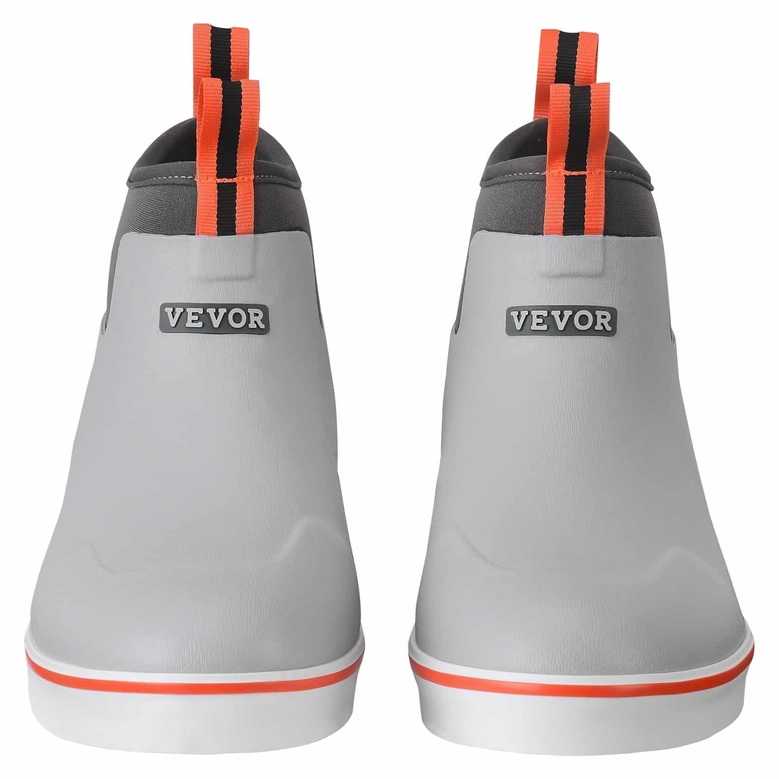 VEVOR Men's Waterproof Rubber Deck Boots, Insulated Anti-Slip Ankle Work Shoes for Fishing, Farming, Size 44.5 EU — attēls 10