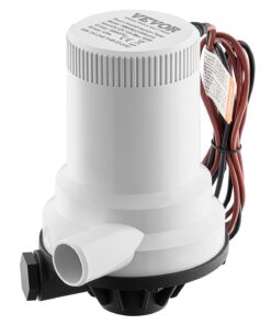 VEVOR 12V аераторний насос для човна, 101 л/хв, подвійний впуск, ABS корпус, стійкий до корозії