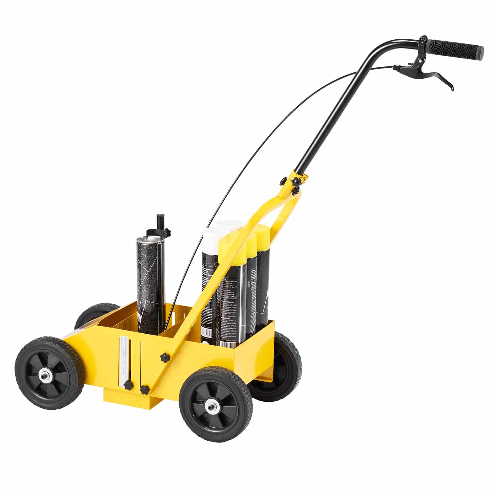 VEVOR Striping Line Marking Machine, 61x33x90 cm, 4-Wheel Adjustable Width, Heavy-Duty for Roads, Parking Lots, Sports Fields - Image 12