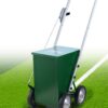 VEVOR 4-Wheel Dry Line Marker with Adjustable 5–10 cm Width, 23 kg Capacity, for Sports Fields, Green