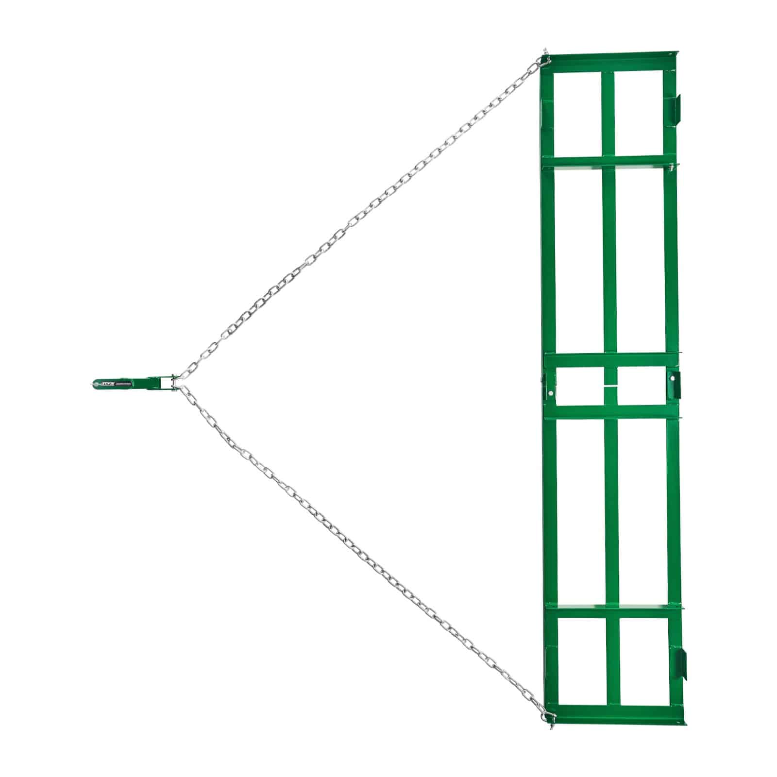 VEVOR 2.4 m Heavy Duty Tow-Behind Drag Harrow with Adjustable Bars & 1.8 m Chain – Lawn, Gravel, and Driveway Leveling Rake — attēls 12