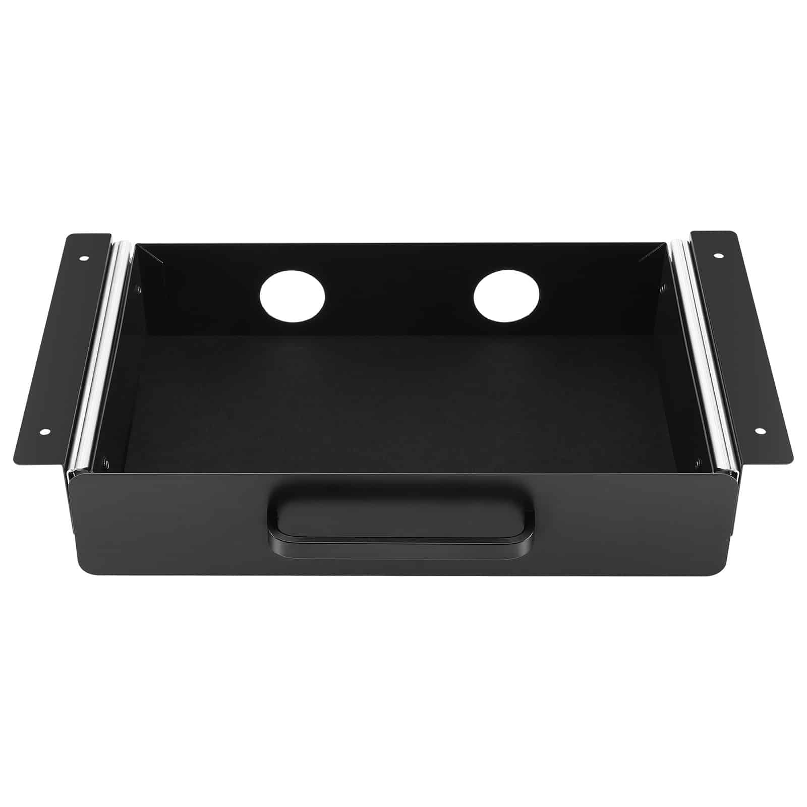 VEVOR 33cm Under Desk Pull-Out Drawer, Hidden Slide-Out Storage Organizer for Home & Office, Metal Mount, 38x20x7cm — изображение 9