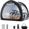 VEVOR Waterproof Outdoor Bike Storage Tent for 4–5 Bicycles, Ventilated, Foldable & Durable with Fiberglass Frame