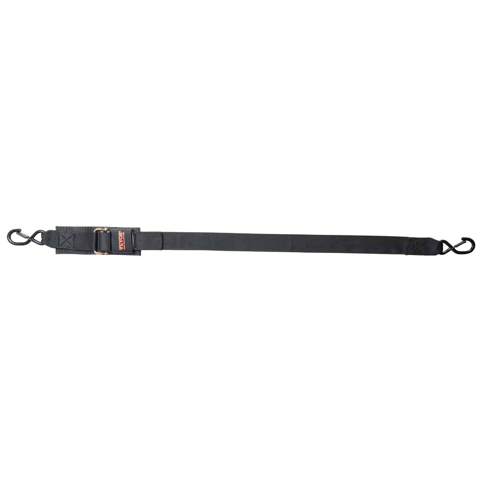 VEVOR Retractable Ratchet Tie Down Straps 5 cm x 1.2 m, 2-Pack, 680 kg Break Strength, Heavy Duty with Locking S-Hooks for Trailers & Boats — attēls 10