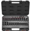 VEVOR 31-Piece Torx & External Torx Bit Socket Set T8–T70 E4–E24, S2 & Cr-V Steel, Metric Drives, Adapter & Storage Case