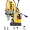 VEVOR 1200W Magnetic Drill Press with 40mm Boring Diameter, 2 Coring Bits, Variable Speed for Metal & Industrial Use