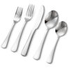 VEVOR 30-Piece Stainless Steel Cutlery Set for 6, Mirror Finish Flatware, Dishwasher Safe Utensils for Home & Kitchen
