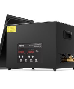 VEVOR 15L Ultrasonic Cleaner 360W, 40kHz Industrial Sonic Cleaning Machine with Heater, Timer & Degas Mode for Tools & Jewelry