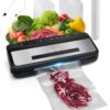 VEVOR 80kPa 120W 7-in-1 Vacuum Sealer Machine with Cutter, Bags & Roll – Powerful Food Sealer for Home Use