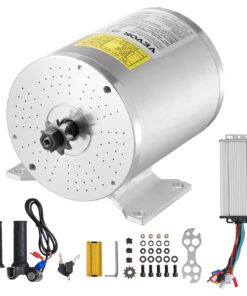 VEVOR 2000W 48V Brushless DC Motor Kit with Controller & Throttle – High-Torque Electric Motor for E-Bike, Scooter, Go-Kart DIY