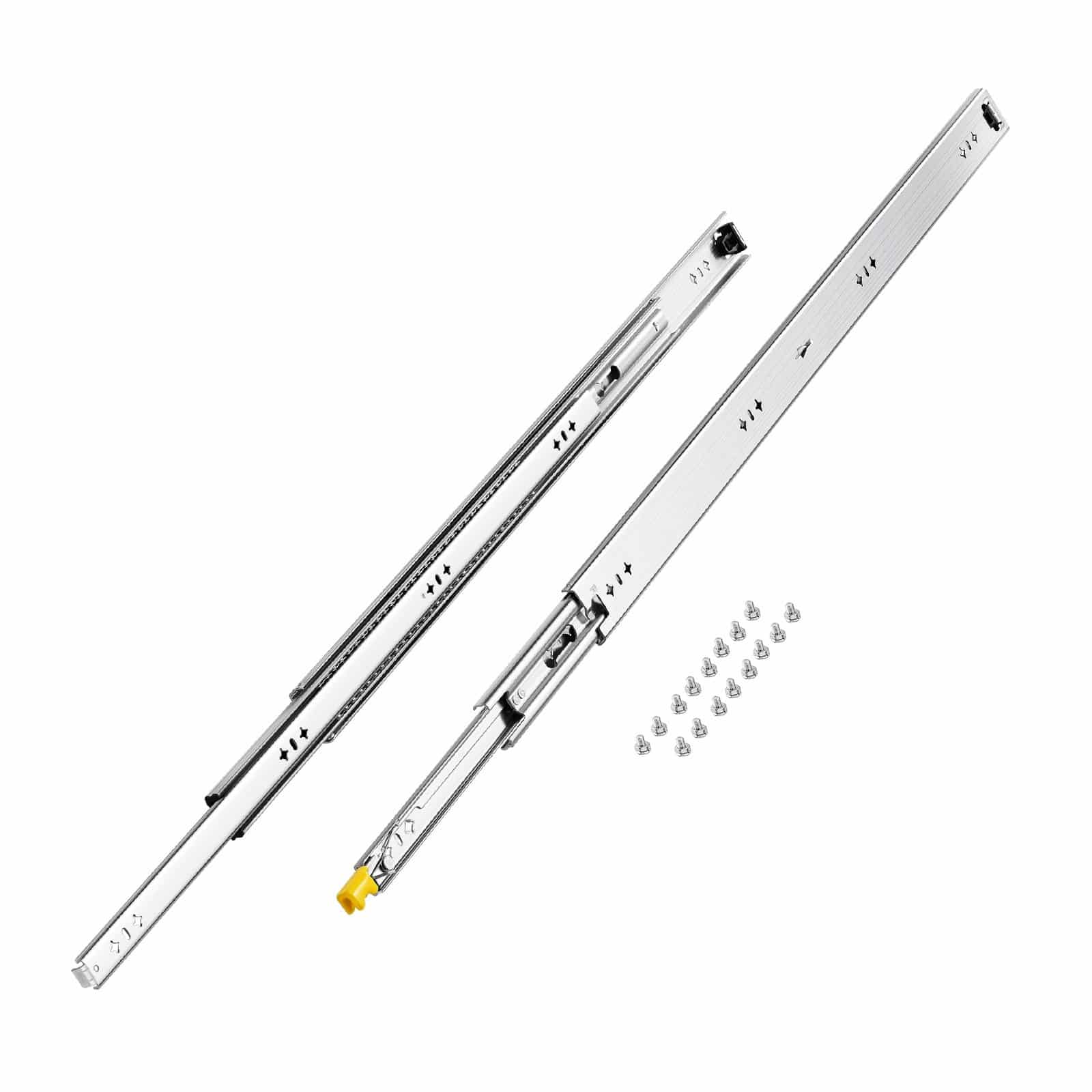 VEVOR Heavy-Duty Locking Drawer Slides, 1 Pair, Full Extension, Ball Bearing, 250 kg Load, 930 mm, Side Mount, Quiet Design - Image 9