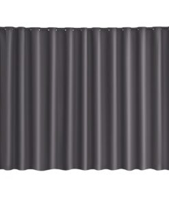 VEVOR Переносная Ширма на Колесах, Напольная Перегородка для Конфиденциальности, 308.5x45x245.5 см, Серая, Для Дома и Офиса