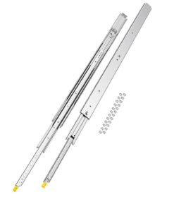 VEVOR усиленные телескопические направляющие для ящиков, 1455 мм, нагрузка 227 кг, с фиксацией и шариковыми подшипниками