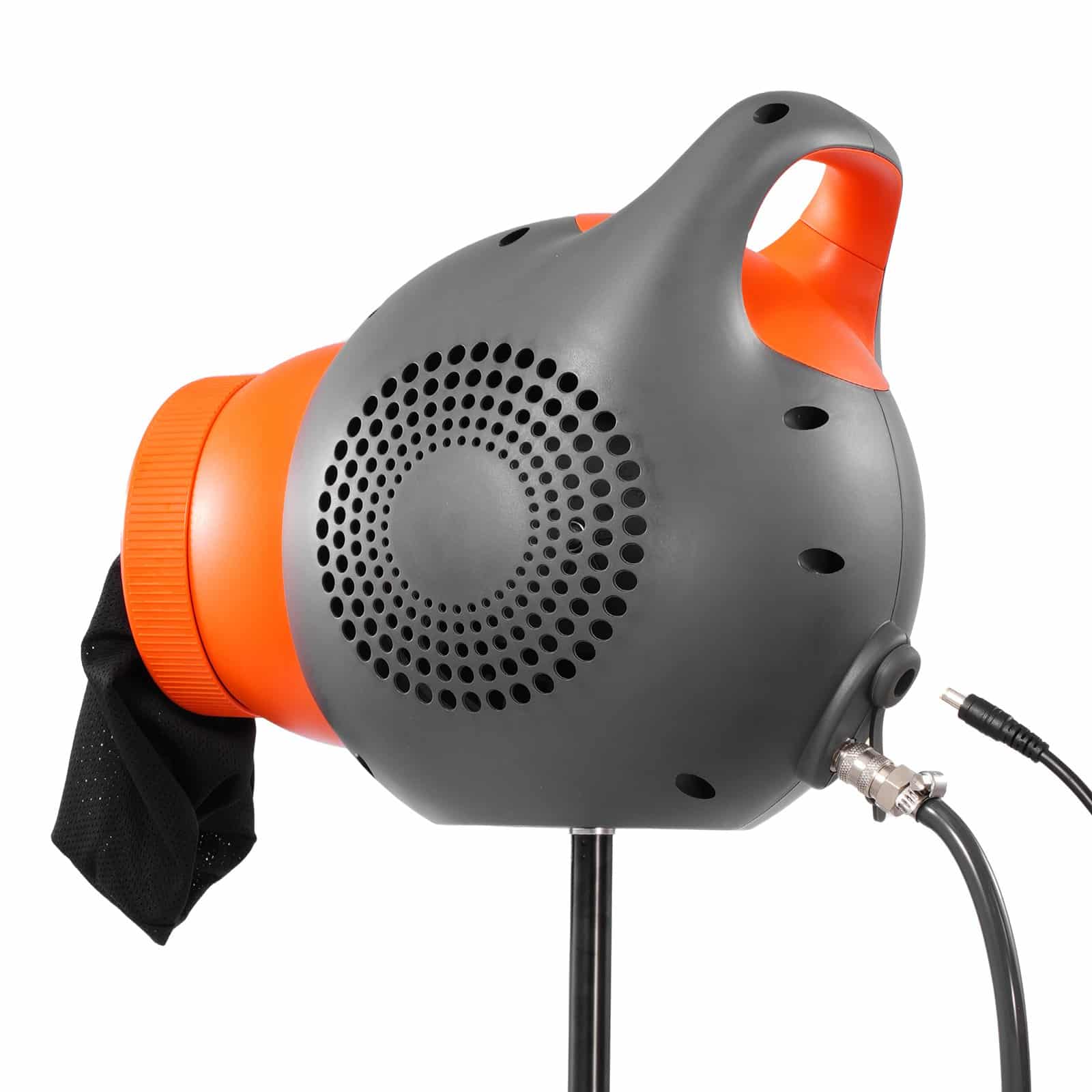 VEVOR 115W Portable Foam Machine with Tripod – High Output, Low Noise Foam Cannon for Outdoor Events, Parties & Pools, Grey/Orange - Зображення 11