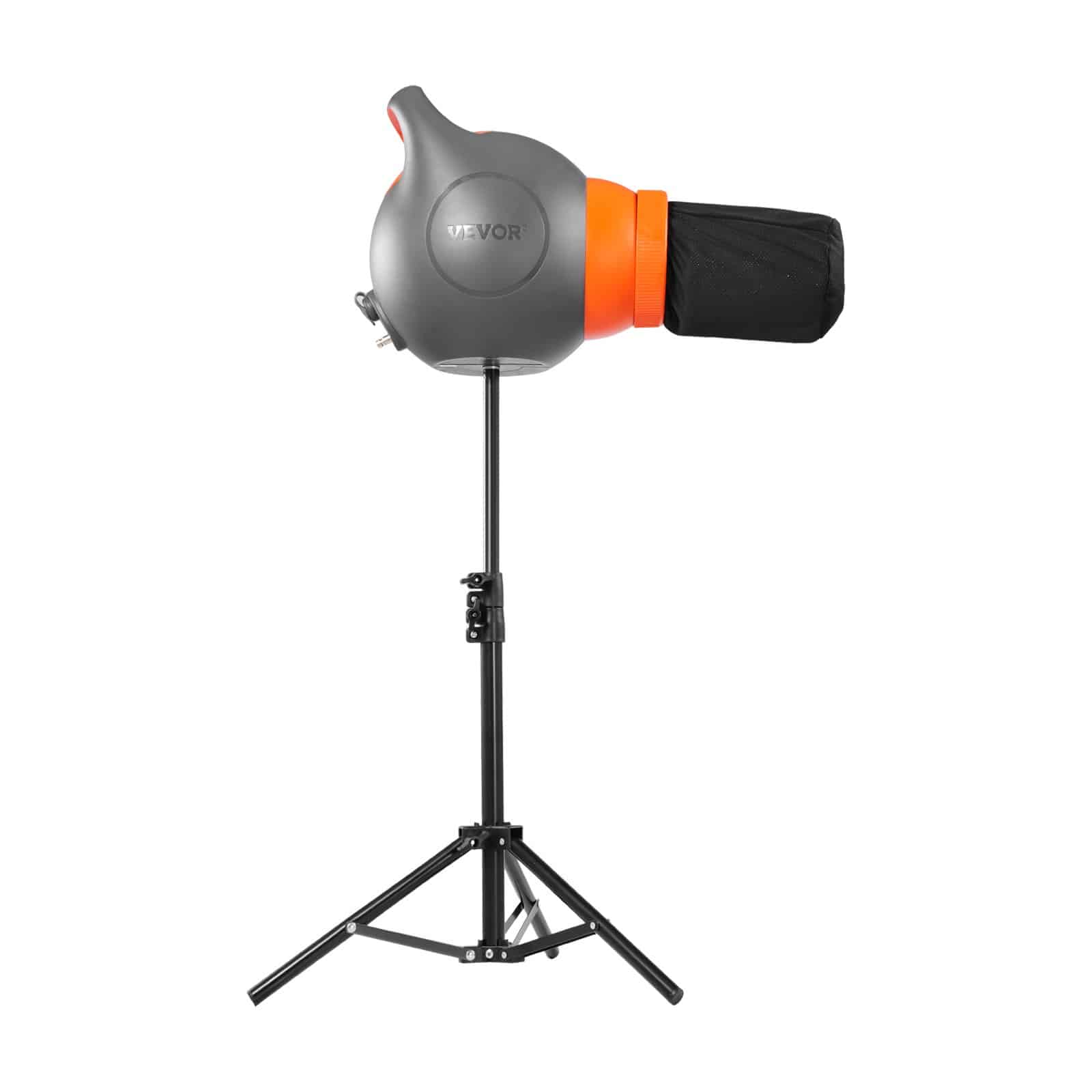 VEVOR 115W Portable Foam Machine with Tripod – High Output, Low Noise Foam Cannon for Outdoor Events, Parties & Pools, Grey/Orange - Зображення 12