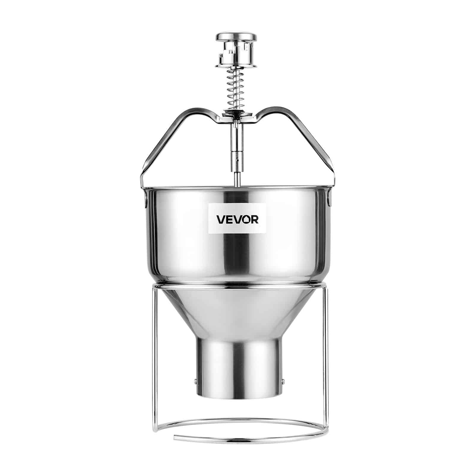 VEVOR 2.4L Manual Donut Depositor with Stand, 304 Stainless Steel, 6 Thickness Settings, for Bakery, Café, Restaurant Use — изображение 10