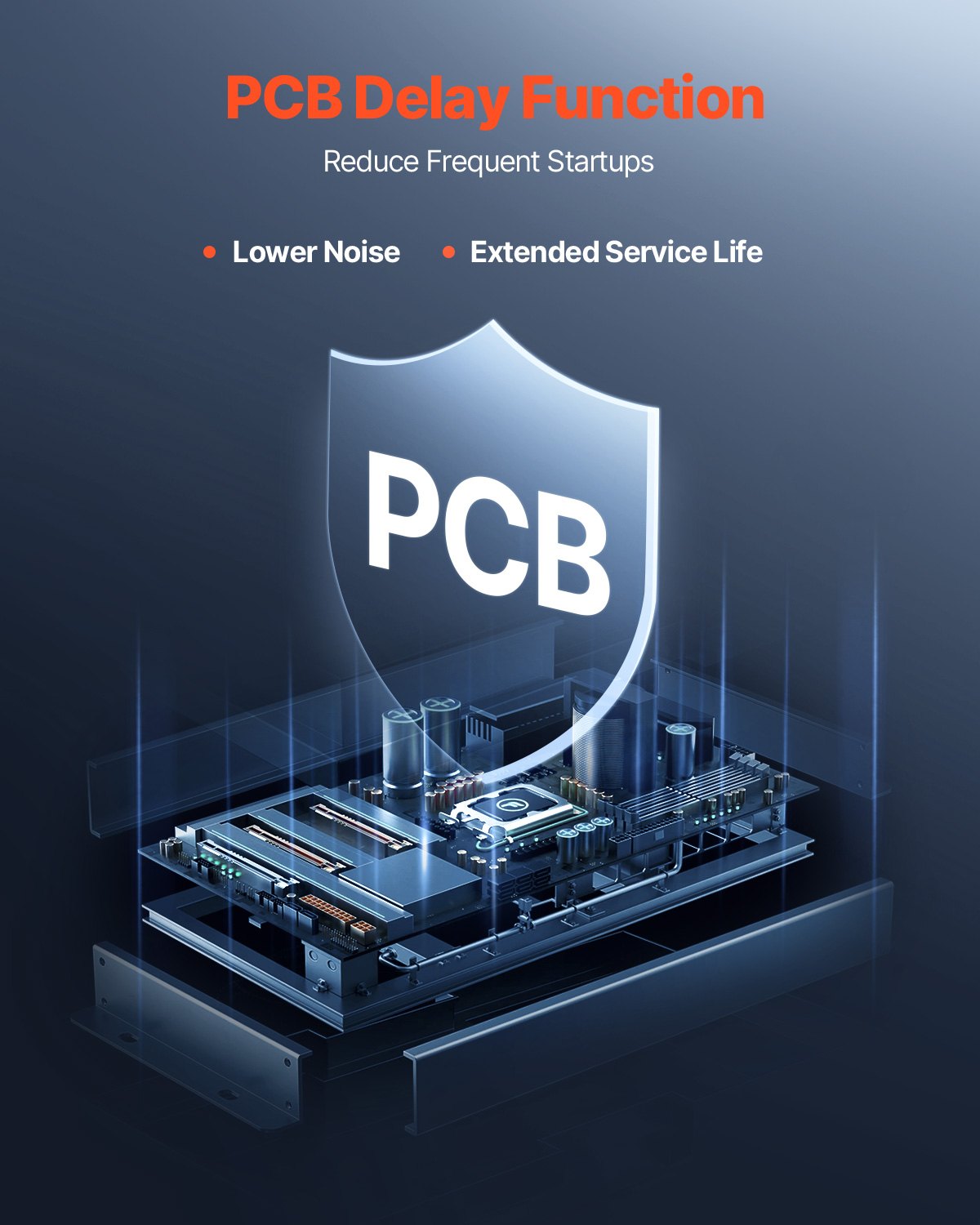 VEVOR 900W Macerator Pump, 180 L/min Flow, 12 m Lift, 4 Inlets, Upflush Wastewater Pump for Toilet, Shower, Sink, Basement — Attēls 2