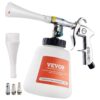 Автомобильный чистящий пистолет VEVOR с бутылкой емкостью 1 л, распылителями и выдувными форсунками высокого давления с диафрагмой 69,2 бар, 1/4 NPT, для внутренней и внешней чистки